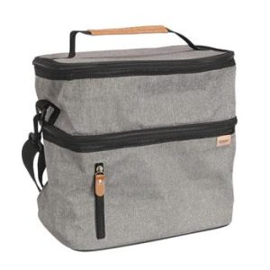 Torba termiczna na lunch Zippi XL szara 99869 Torba termiczna na lunch Zippi XL szara 99869