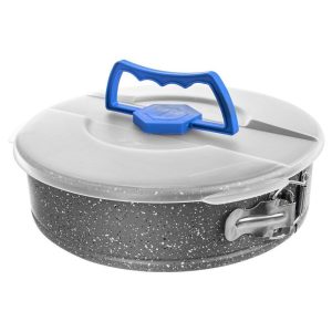 Tortownica rozpinana granitowa z pokrywką GRANDE 26 cm 221736 Tortownica rozpinana granitowa z pokrywką GRANDE 26 cm 221736