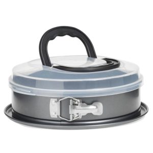 Tortownica z pokrywką i uchwytem, Ø 26 cm, metalowa 382276 Tortownica z pokrywką i uchwytem, Ø 26 cm, metalowa 382276