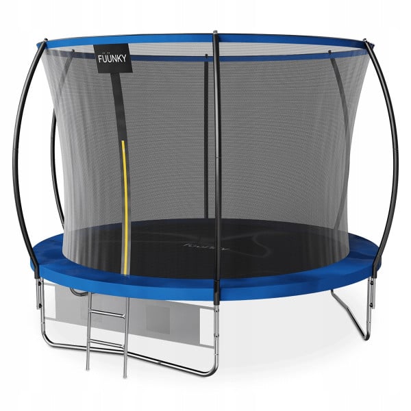 Trampolina Fuunky Ogrodowa dla dzieci 10FT Drabinka Siatka na Buty 305 cm 864494