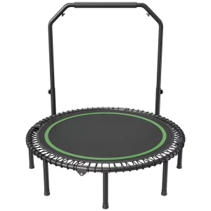 Trampolina mocna fitness z regulowanym uchwytem 129 cm 951862 Trampolina mocna fitness z regulowanym uchwytem 129 cm 951862