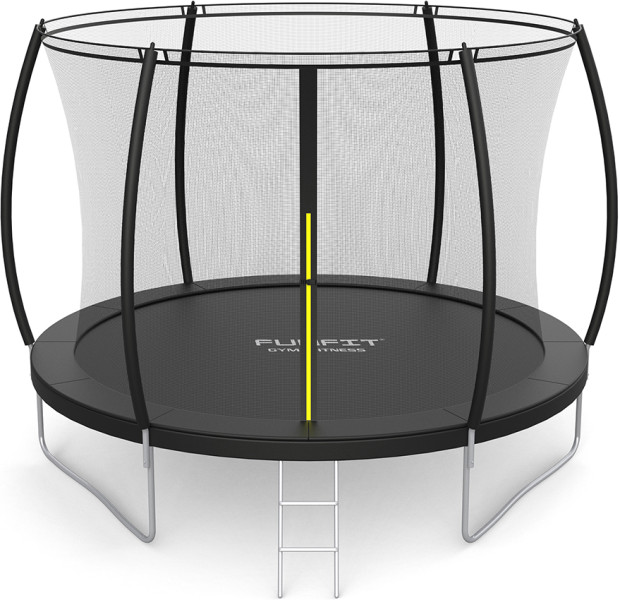 Trampolina Ogrodowa Z Siatka Wewnętrzną 252cm 8ft FUNFIT 1000376