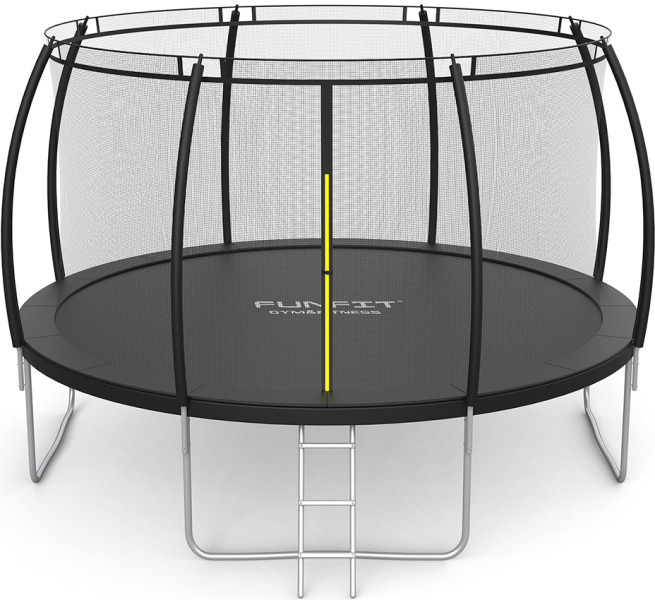 Trampolina Ogrodowa Z Siatka Wewnętrzną 374cm 12ft FUNFIT 1000369