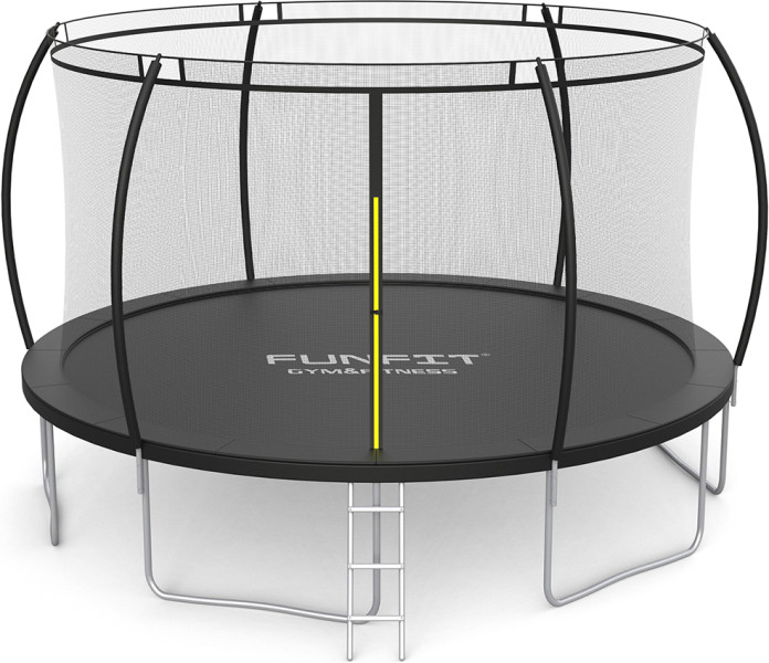 Trampolina Ogrodowa Z Siatka Wewnętrzną 490cm 16ft FUNFIT 1000367