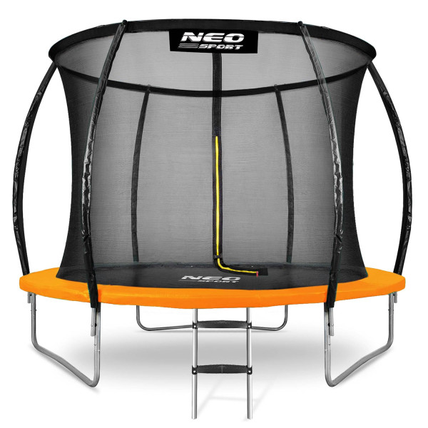 Trampolina ogrodowa z siatką wewnętrzną Neo-Sport 252cm 8ft 202169