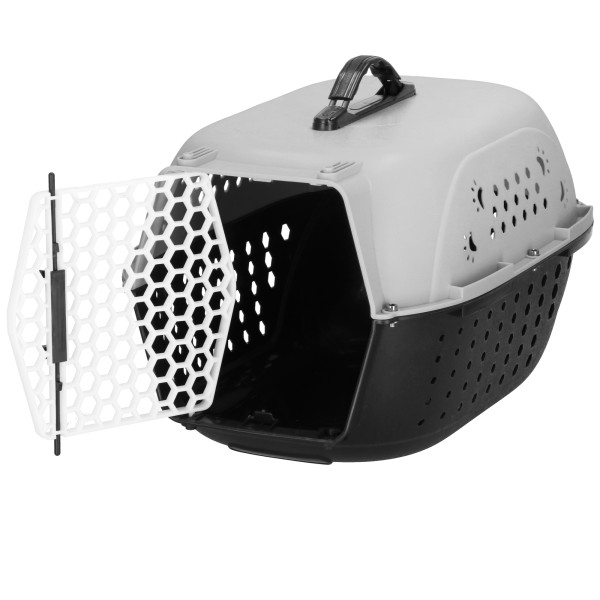Transporter dla kota psa królika do 7 kg klatka transportowa 48x33x28 cm 715180