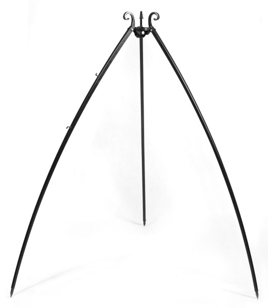 Trójnóg do grilla, woka i kociołka, 200 cm, LARGO, czarny | TYLETEGOTU 996364