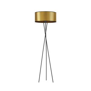 Trójnożna metalowa lampa podłogowa PARYŻ MIRROR złota 951473 Trójnożna metalowa lampa podłogowa PARYŻ MIRROR złota 951473