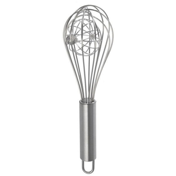 Trzepaczka do ubijania stalowa z kulką 20 cm 313324