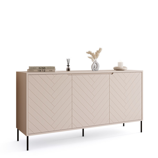Trzydrzwiowa komoda 150 cm do salonu MIVIO 823477