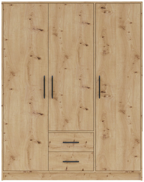 Trzydrzwiowa szafa uchylna 150 cm artisan SEVAS 743506