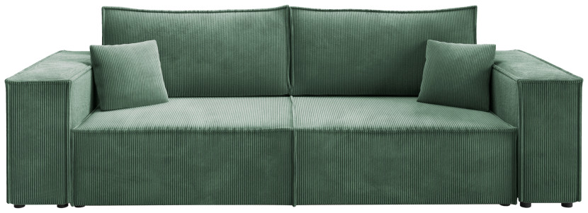 Trzyosobowa sofa rozkładana PEDRO sztruksowa 490144
