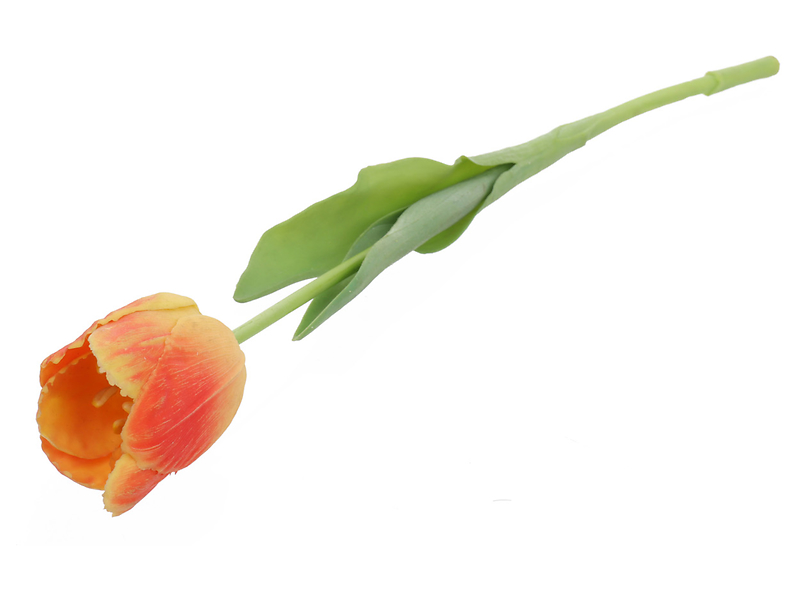 Tulipan pojedynczy 47 cm pomarańczowy 55224