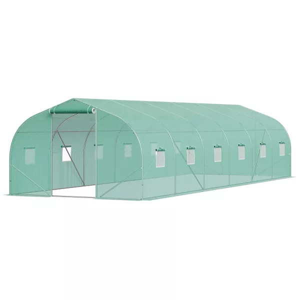 Tunel foliowy ogrodowy szklarnia 24m2 8.3x2.9x2.2 m 940027