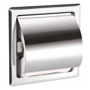 Uchwyt do papieru toaletowego do zabudowy chrom Stella 74658 Uchwyt do papieru toaletowego do zabudowy chrom Stella 74658