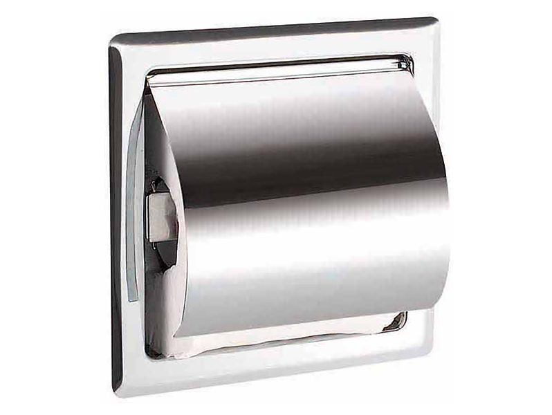 Uchwyt do papieru toaletowego do zabudowy chrom Stella 74658