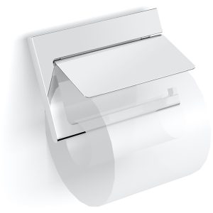 Uchwyt do papieru toaletowego ruchomy z osłonką chrom Stella Milano 74587