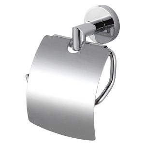 Uchwyt do papieru toaletowego z osłonką chrom Stella Classic 74385