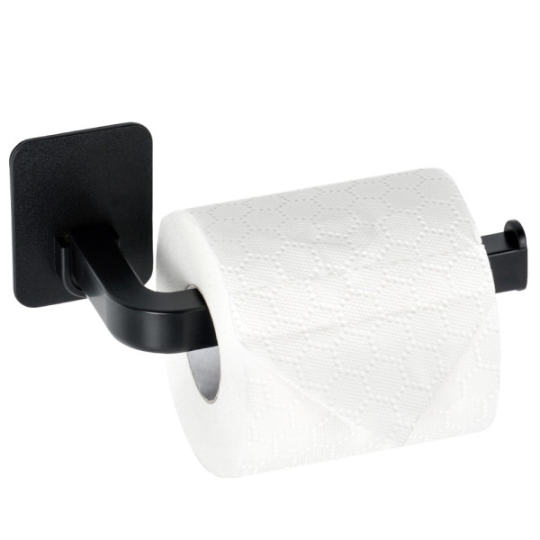 Uchwyt na papier toaletowy czarny 16,5 cm 747796
