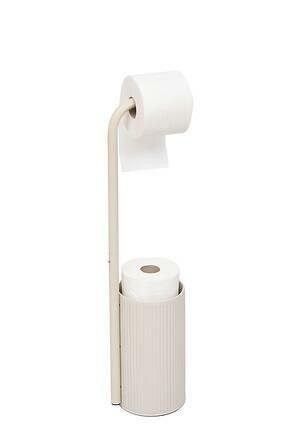 UCHWYT NA PAPIER TOALETOWY Onyx beżowy METALOWY nowoczesny 410967