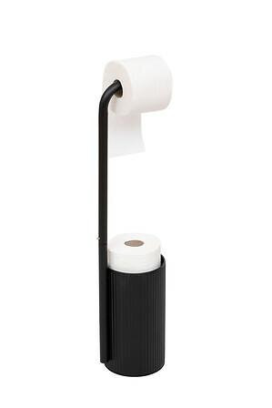 UCHWYT NA PAPIER TOALETOWY Onyx czarny METALOWY 410968