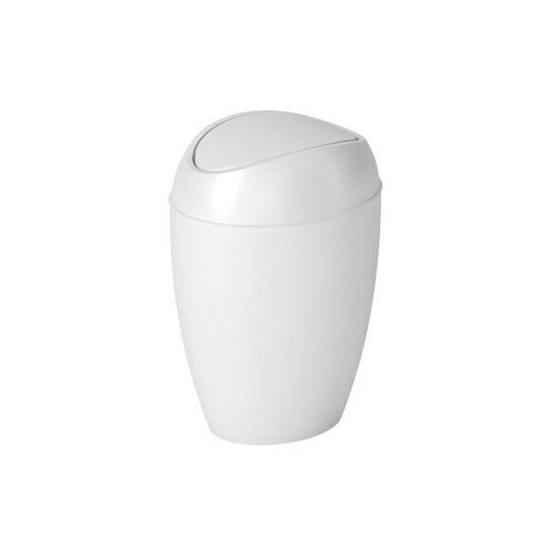 UMBRA kosz TWIRLA - metallic white 177281
