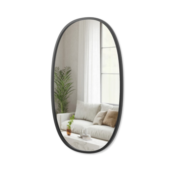 UMBRA lustro wiszące HUB 61 x 91 cm czarne 178997