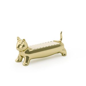UMBRA organizer na pierścionki ALI CAT złoty 684987 UMBRA organizer na pierścionki ALI CAT złoty 684987