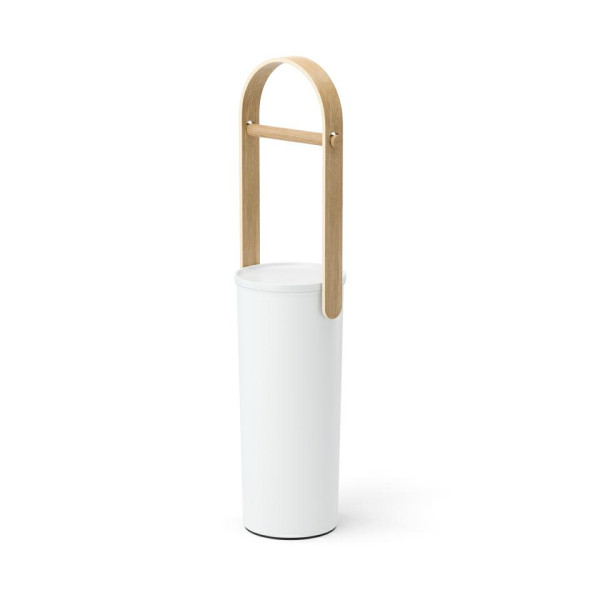 UMBRA stojak na papier toaletowy BELLWOOD biały/naturalny 684986