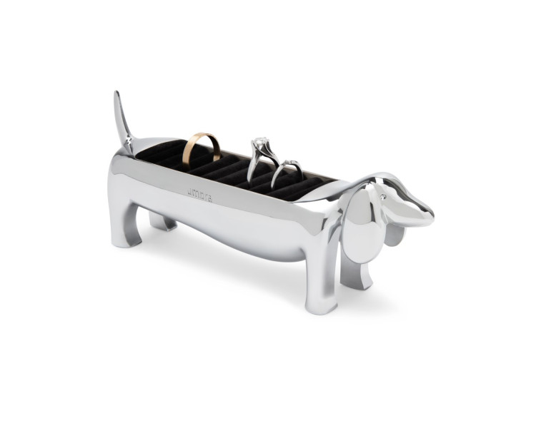 UMBRA stojak na pierścionki DACHSIE chromowany 297333