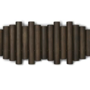 UMBRA wieszak na ubrania PICKET RAIL ciemny orzech 431961