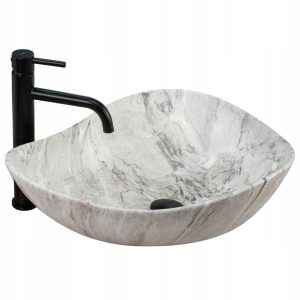 Umywalka Ceramiczna Nablatowa Rea Dora Stone 234503 Umywalka Ceramiczna Nablatowa Rea Dora Stone 234503