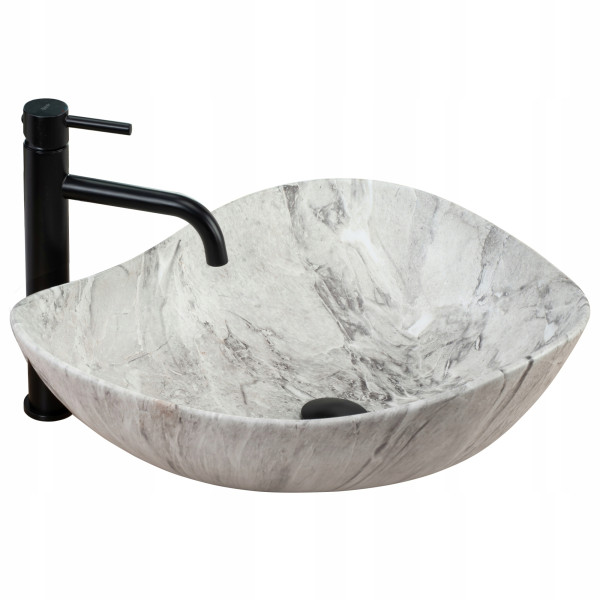 Umywalka Ceramiczna Nablatowa Rea Dora Stone 234503
