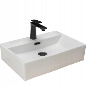 Umywalka Ceramiczna Nablatowa Ścienna Bonita – Rea 234477 Umywalka Ceramiczna Nablatowa Ścienna Bonita – Rea 234477