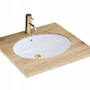 Umywalka Ceramiczna Podblatowa Nel Biała – Rea 234499 Umywalka Ceramiczna Podblatowa Nel Biała – Rea 234499