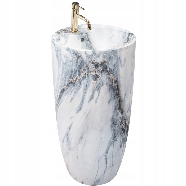 Umywalka Ceramiczna Wolnostojąca Anya Granit Mat - Rea 234511