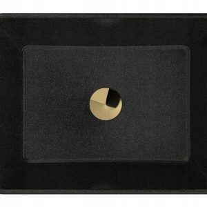 Umywalka granitowa nablatowa golden korek złoty 287726