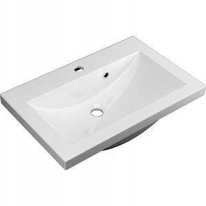 Umywalka Lany Marmur Wpuszczana Do Szafki Prostokątna 60 x 39 x 4 CM 809016