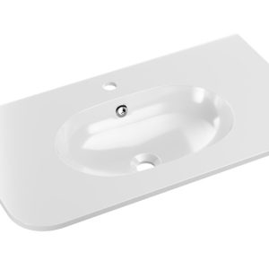 Umywalka Meblowa 80 cm PURE WHITE GLOSS UM 80-46 Biały Połysk 1015119 Umywalka Meblowa 80 cm PURE WHITE GLOSS UM 80-46 Biały Połysk 1015119