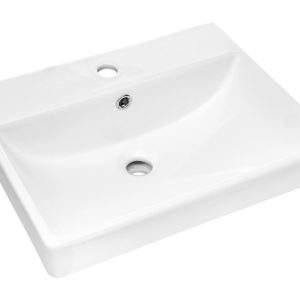 Umywalka Meblowa Ceramiczna 50 cm UN-RITA-GW-50 Biały Połysk 983053 Umywalka Meblowa Ceramiczna 50 cm UN-RITA-GW-50 Biały Połysk 983053