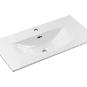 Umywalka Meblowa Ceramiczna 80 cm SKY 3 E-8099-3-80 Biały Połysk 983070 Umywalka Meblowa Ceramiczna 80 cm SKY 3 E-8099-3-80 Biały Połysk 983070