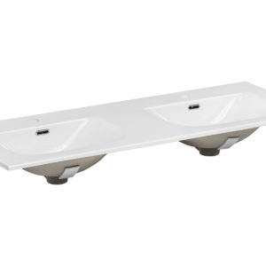 Umywalka Meblowa Dwukomorowa 120Cm Sky 120D/Dp-8099 769308 Umywalka Meblowa Dwukomorowa 120Cm Sky 120D/Dp-8099 769308