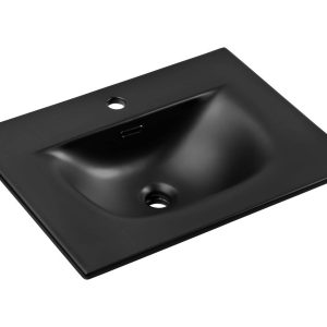 Umywalka Meblowa SKY 1 BLACK MATT 60 DP 573707
