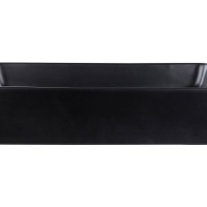 Umywalka nablatowa 51 x 34 cm czarna 306910 Umywalka nablatowa 51 x 34 cm czarna 306910