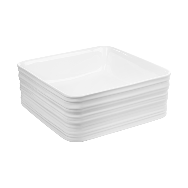 Umywalka Nablatowa Akte Invena Trend, 38 Cm, Kwadratowa 247843