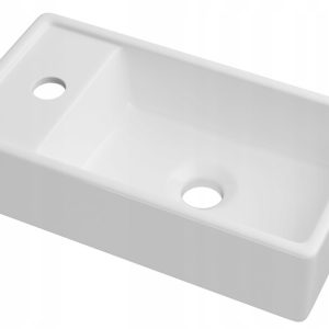 Umywalka nablatowa biała ceramiczna Aspra 232090 Umywalka nablatowa biała ceramiczna Aspra 232090