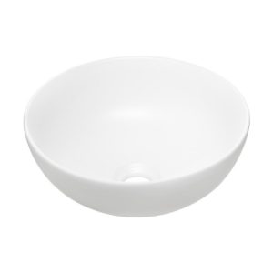Umywalka nablatowa ceramiczna DOMI-MB Biały mat 32 cm 608765 Umywalka nablatowa ceramiczna DOMI-MB Biały mat 32 cm 608765