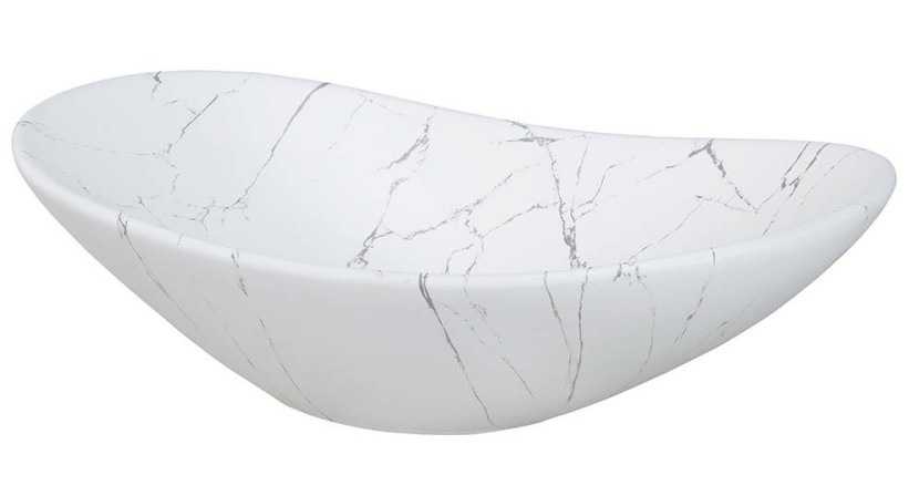 Umywalka nablatowa ceramiczna LENA MW17 568771
