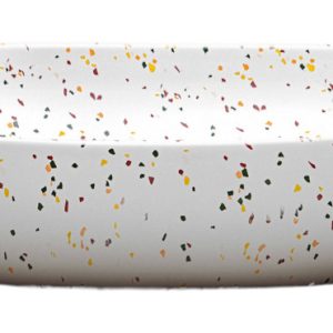 Umywalka nablatowa ceramiczna LILI MW21 Matowe Lastryko 60 cm 619854 Umywalka nablatowa ceramiczna LILI MW21 Matowe Lastryko 60 cm 619854