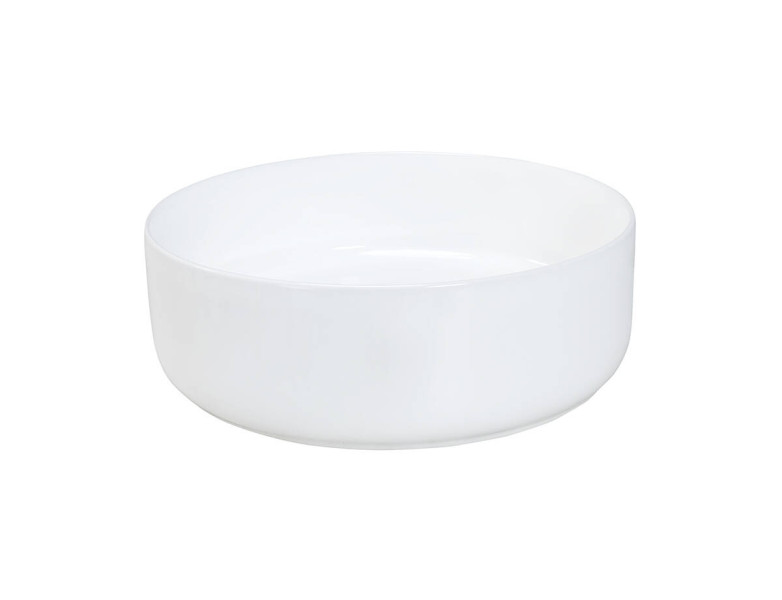 Umywalka nablatowa ceramiczna MAJA-GW Biały Połysk 36,5 cm 568761